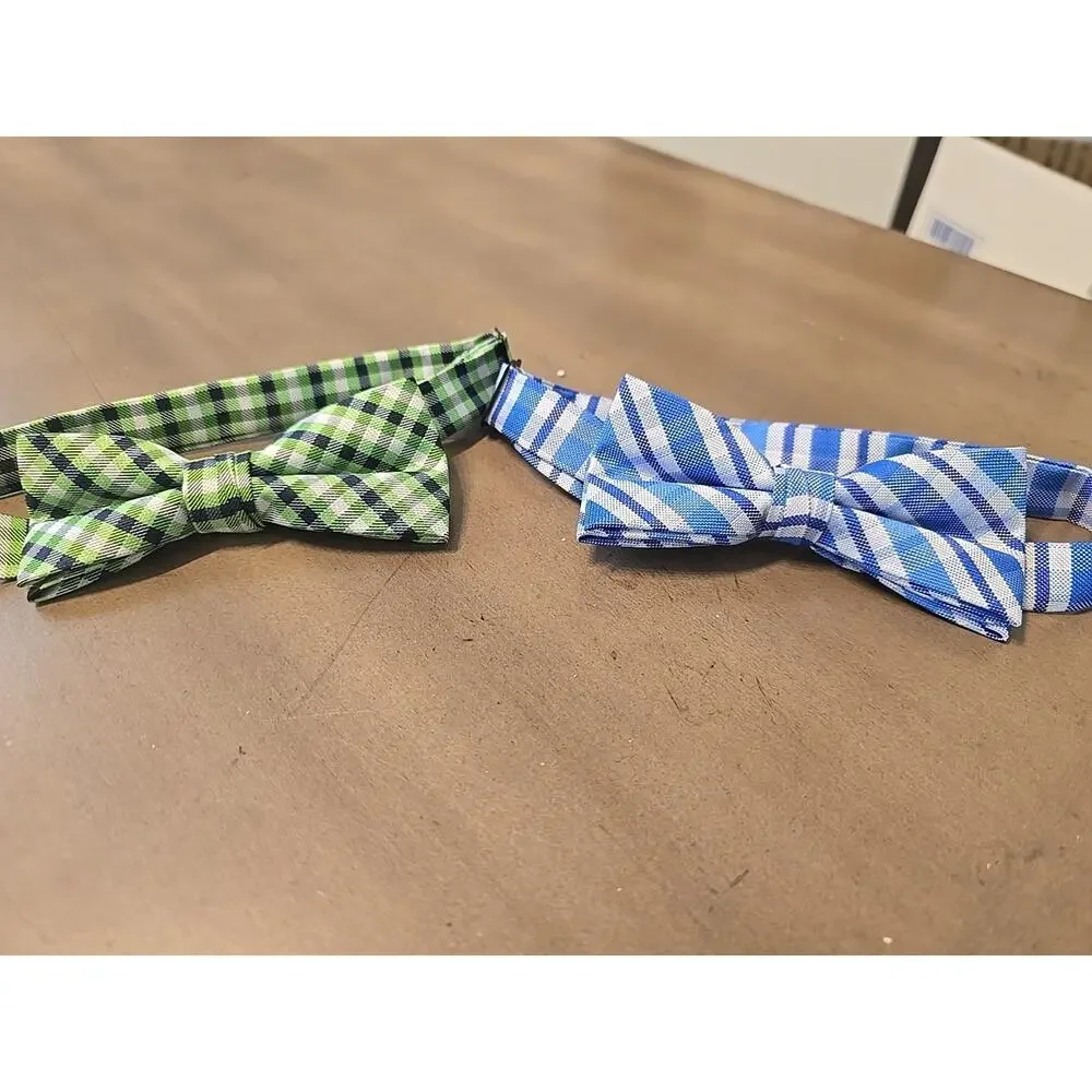 Set Of 2 IZOD Boys Bow Tie Adjustable 9-16